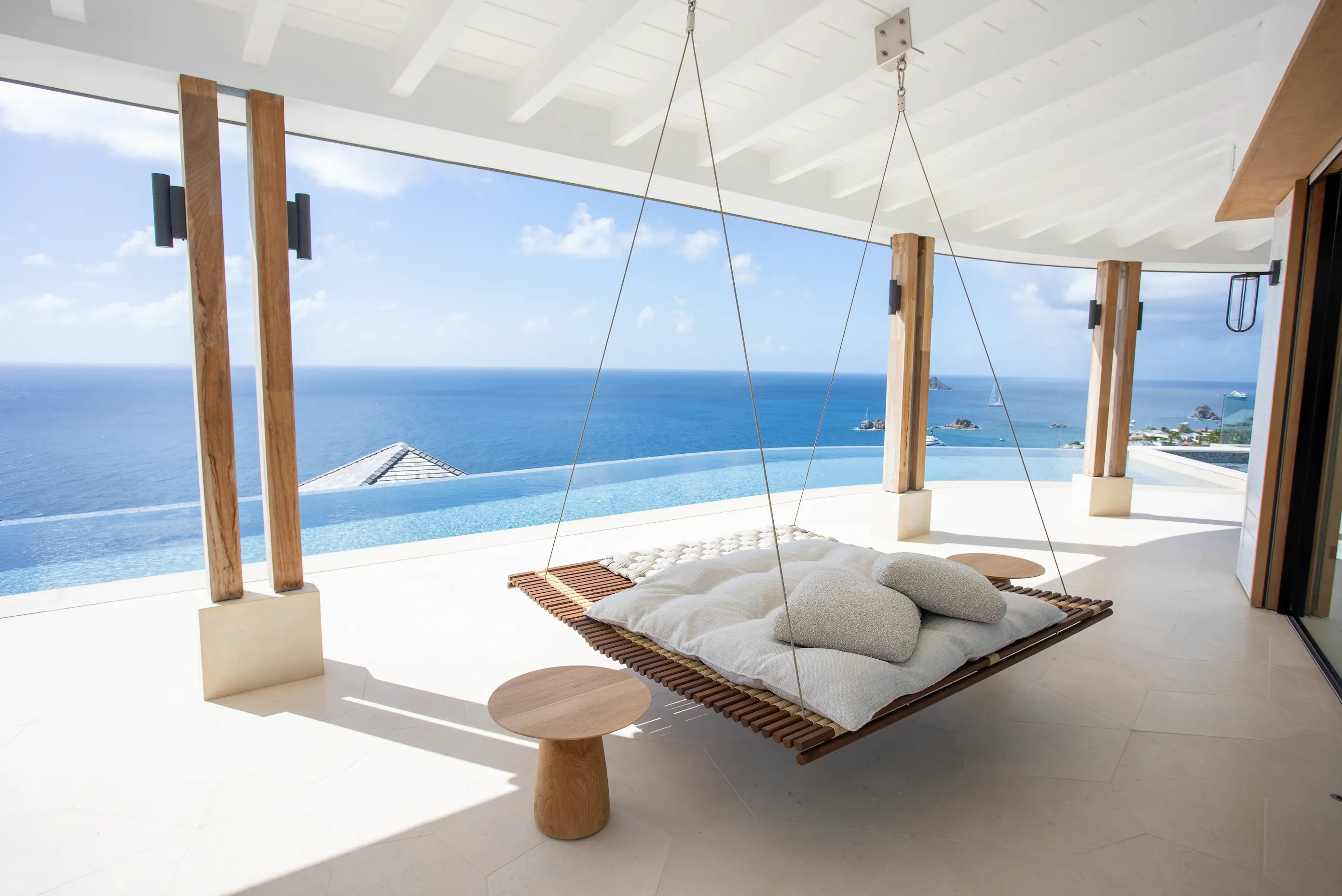 Elegant interior decor at Villa Sel Saint-Barthélemy
